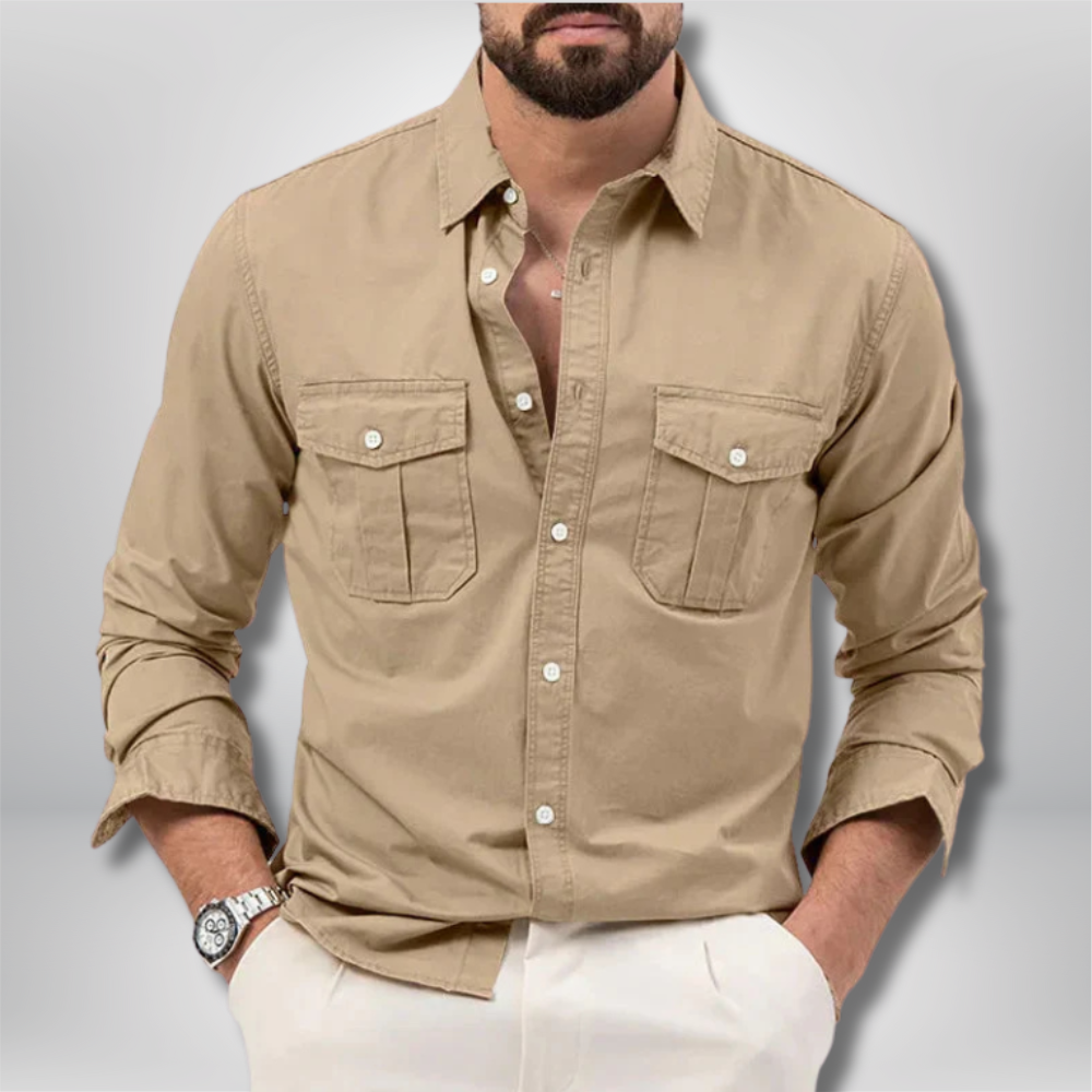 Brody - Trendy Cotton Shirt for a Chic Look