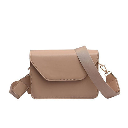 Chic Leather Shoulder Bag with Versatile Adjustable Strap