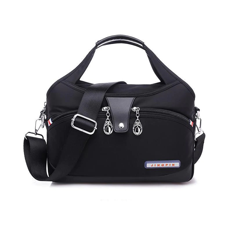 Versatile MultiSafe Waterproof Nylon Handbag - Stay Stylish and Protected!