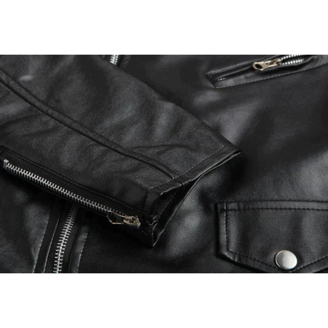 Gideon - Trendy Leather Jacket for the Modern Man