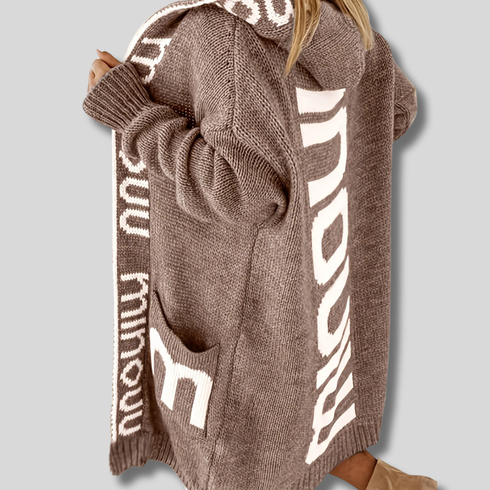 Cozy Chic Elsa Knit Cardigan for Women