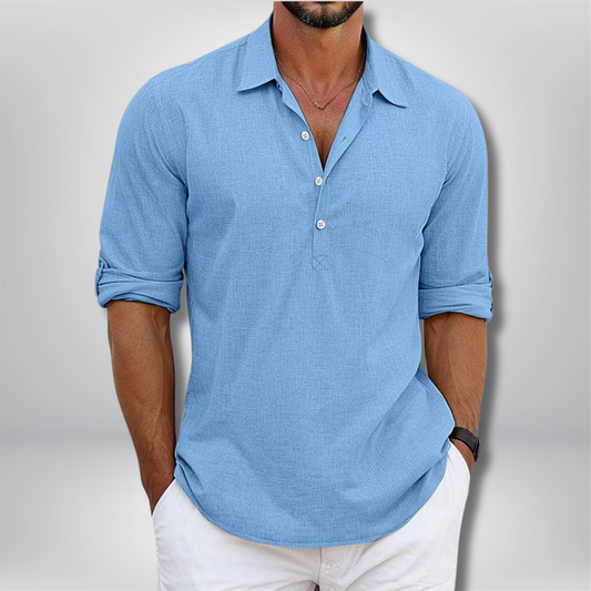 Givalli - Stylish Linen Shirt for Effortless Elegance
