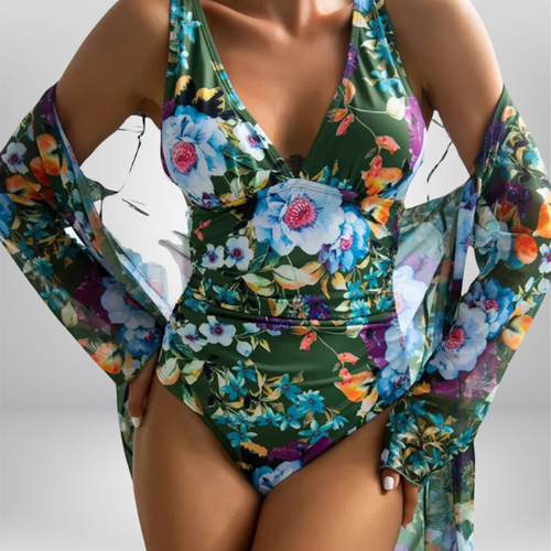 Chic Melittan Women's Summer Swimwear Ensemble