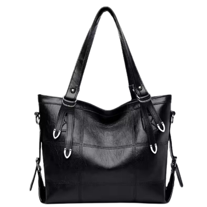 Stylish Women's Water-Resistant Leather Tote Bag