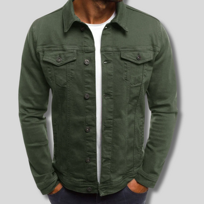 Elki - Stylish Men's Denim Jacket for Fashion-Forward Looks