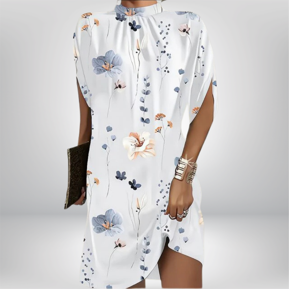 Blanca - Chic Batwing Sleeve Dress for Effortless Style