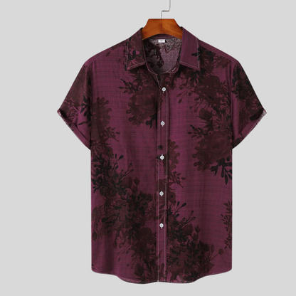 Eduardo - Stylish Floral Print Shirt for Men