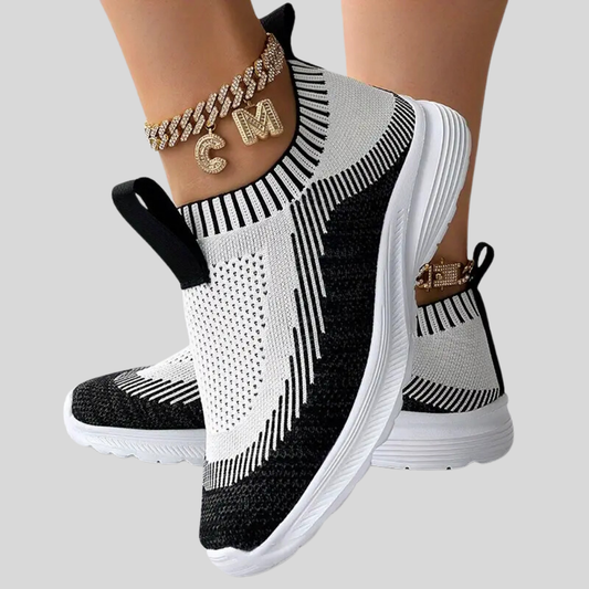 Stylish and Comfortable Knitted Sneakers for Women - CLAIRE Collection