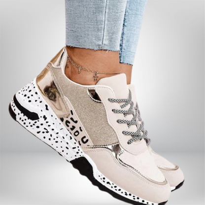 Angelina - Stylish and Cozy Printed Sneakers