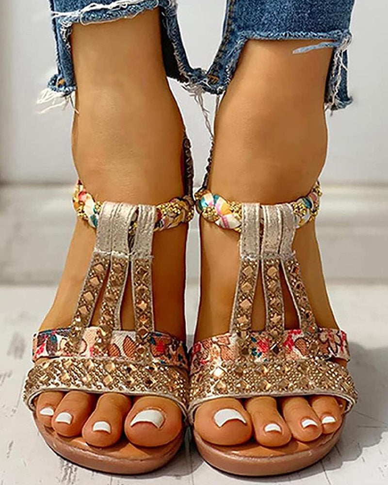 Chic Bohemian Women's Sandals for Effortless Style