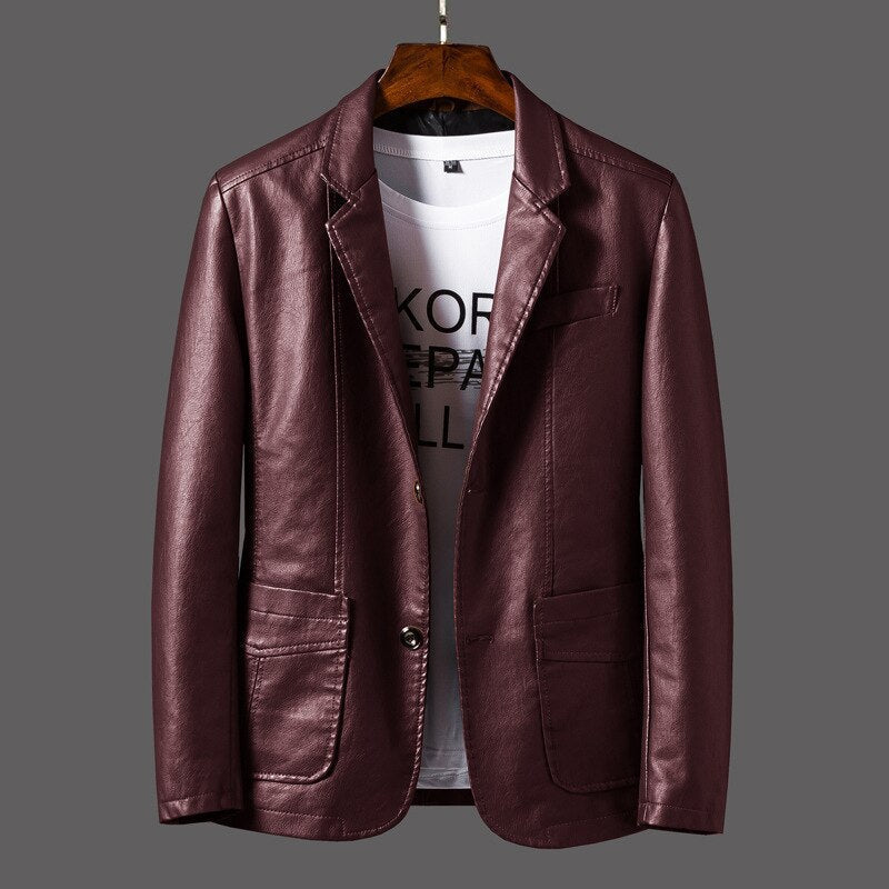 Gordon - Stylish Men's Leather Jacket