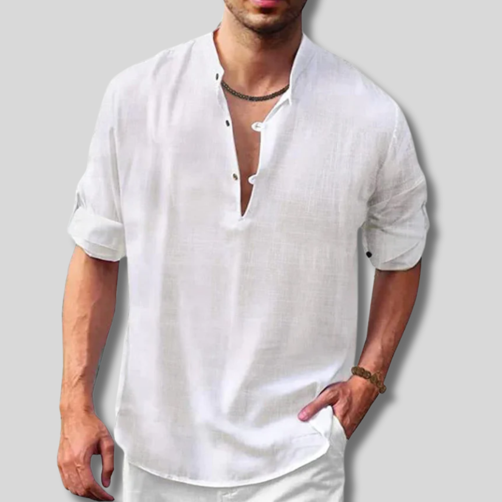Dennis - Trendy Men's Shirt for a Chic Look