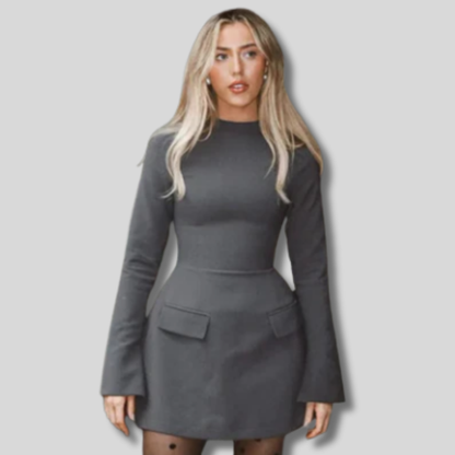 Wallis - Chic Long Sleeve Dress for Women | Flattering Body Shape Design