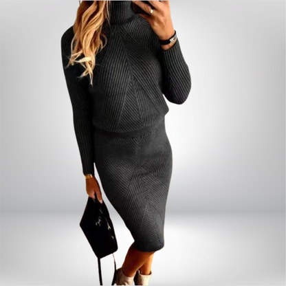 Harriet - Snug and Stylish Sweater Knit Dress