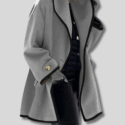 Chic Pam Long Coat for Women – Perfect for Autumn Elegance