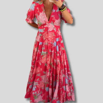 Lyla - Enchanting Floral Elegance Dress
