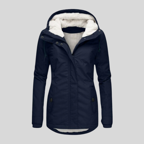 Chic Olive Women's Padded Jacket - Perfect Blend of Style and Comfort