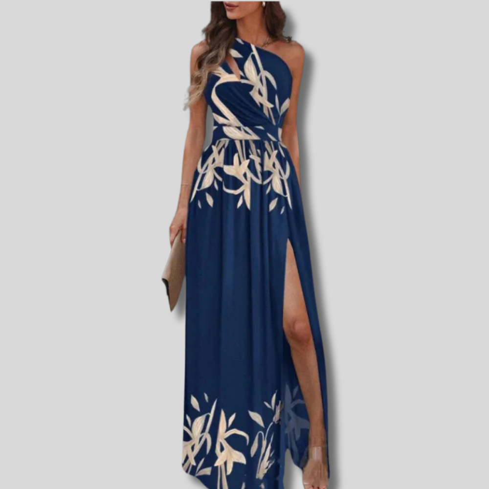 Scarlett - Stunning Asymmetric Maxi Dress for an Elegant Look