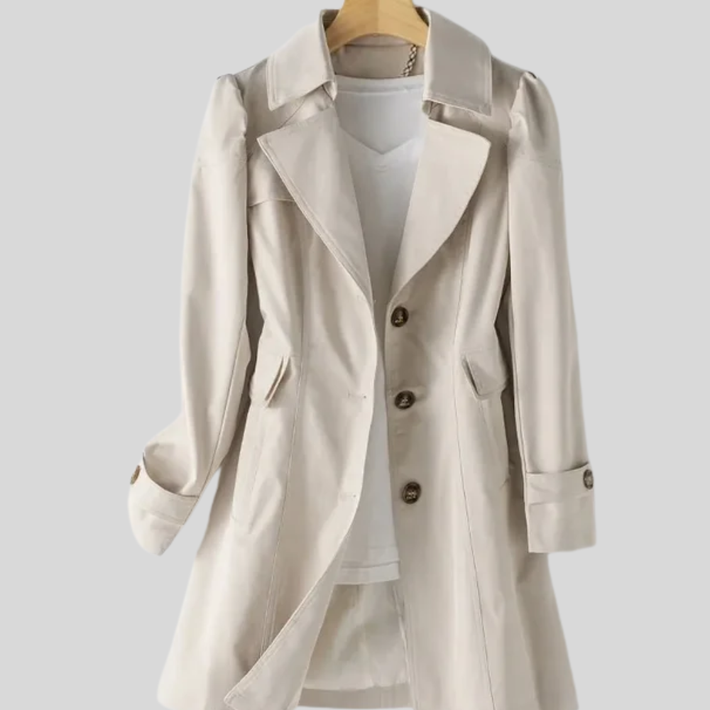 Jane - Chic Waterproof Trench Coat for Stylish Women