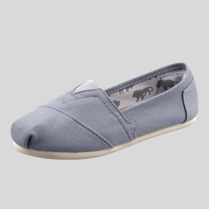 Sophia - Stylish Solid Colour Canvas Espadrilles