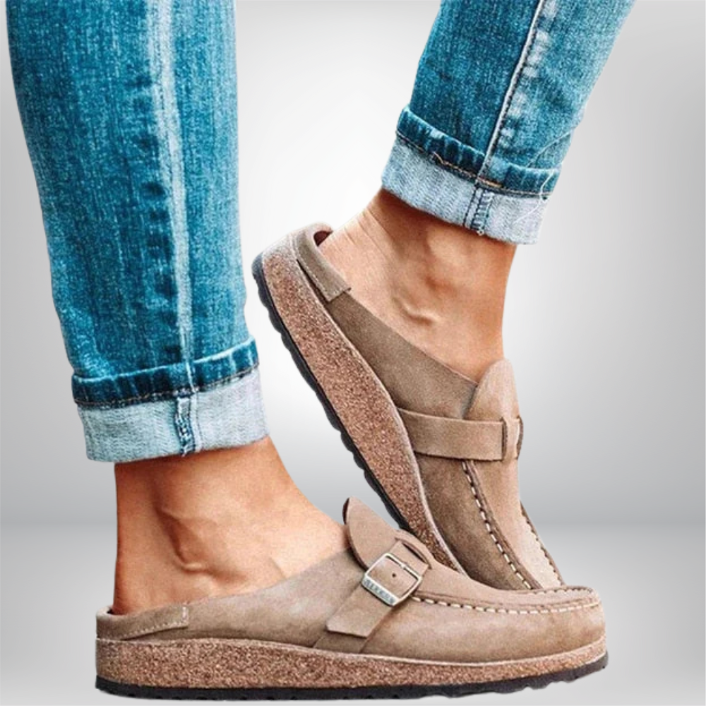 Laoise - Stylish and Chic Cork Sandals