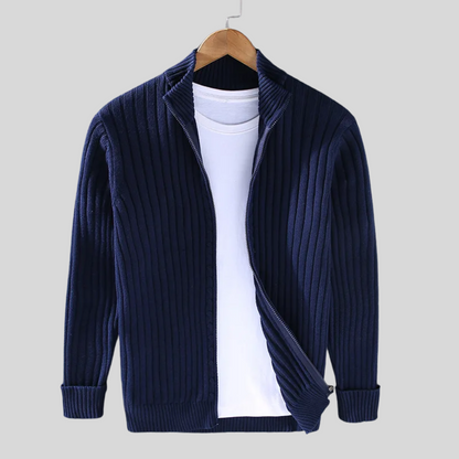 Stylish River Men's Knitted Cardigan for Ultimate Comfort