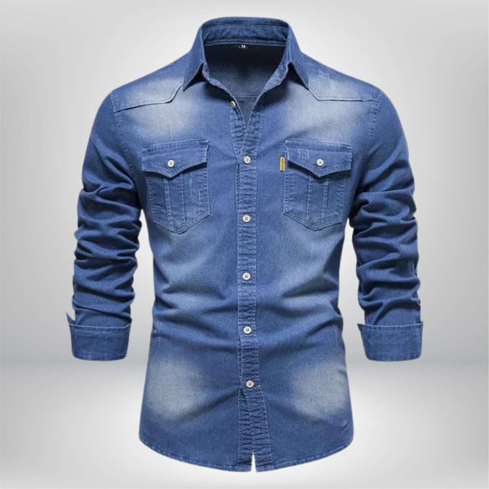 Stylish Denim Shirt by Arthur