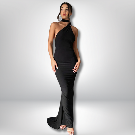 Kamaria - Exquisite Open Back Dress for a Dazzling Look