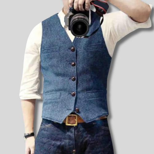 Nyoka - Timeless Men's Gilet for Everyday Style