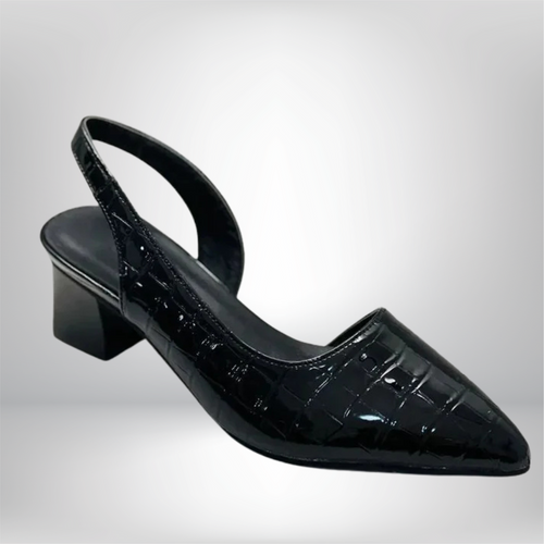 Orlaith - Chic Crocodile Print Pumps