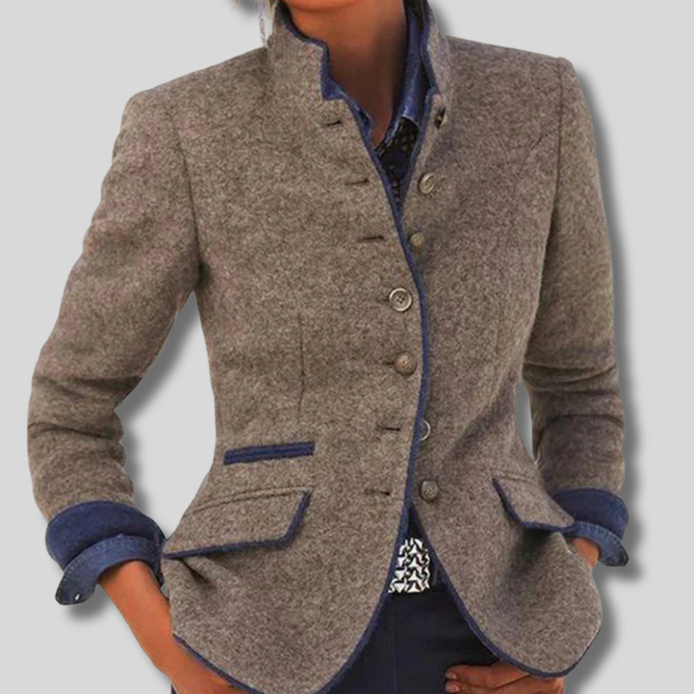 Anika - Stylish Long Sleeve Jacket for Women