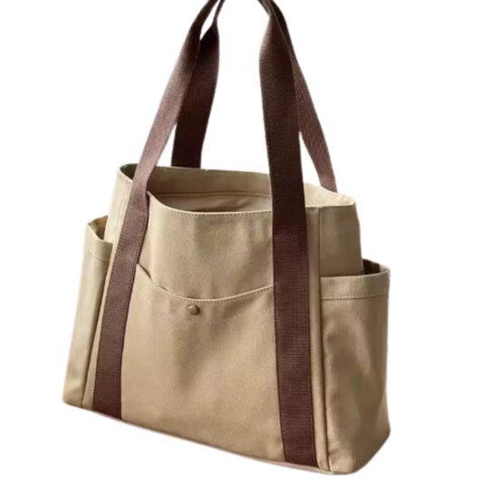Spacious Canvas Tote Bag - Perfect for Every Occasion!