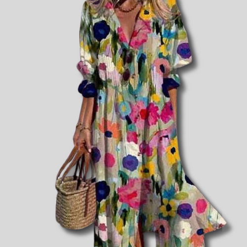 Bohemian Bliss: Odessa Chic Dress