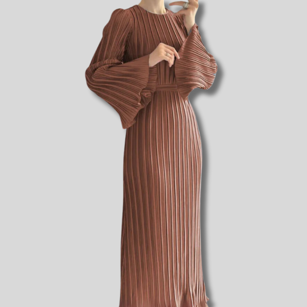 Chiara - Exquisite Pleated Maxi Dress for Women