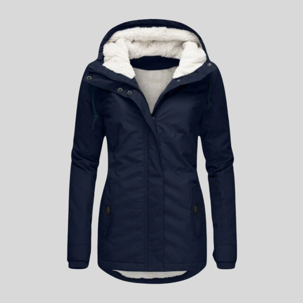 Chic Olive Women's Padded Jacket - Perfect Blend of Style and Comfort