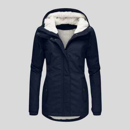 Chic Olive Women's Padded Jacket - Perfect Blend of Style and Comfort