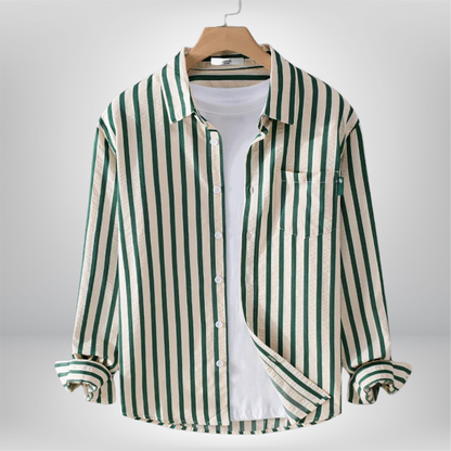 Toby - Classic Vintage Linen Shirt