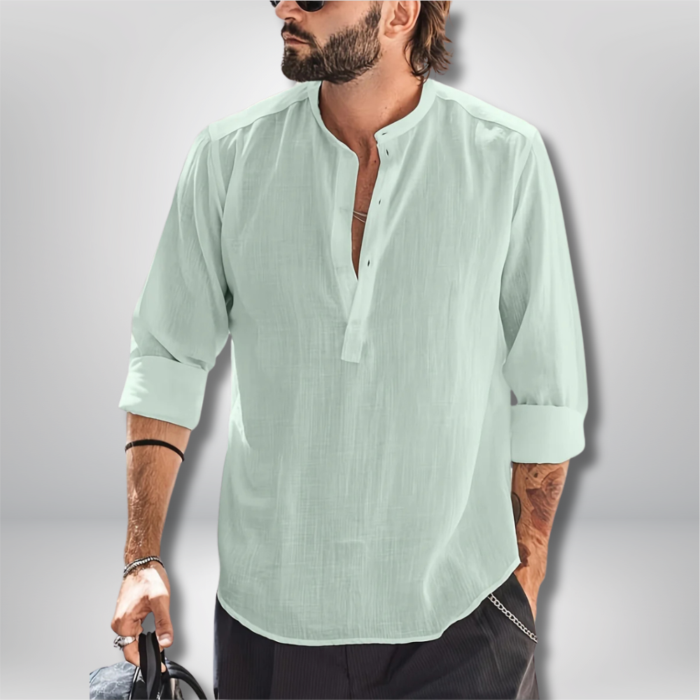 Kieran - Stylish Long-Sleeved Summer Shirt