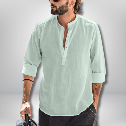 Kieran - Stylish Long-Sleeved Summer Shirt