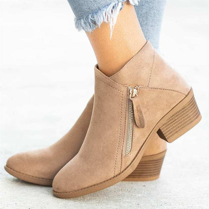 Serena | Luxurious Suede Ankle Boots for Ultimate Comfort