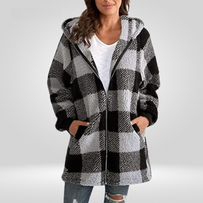 Novalee | Snug and Stylish Plaid Jacket
