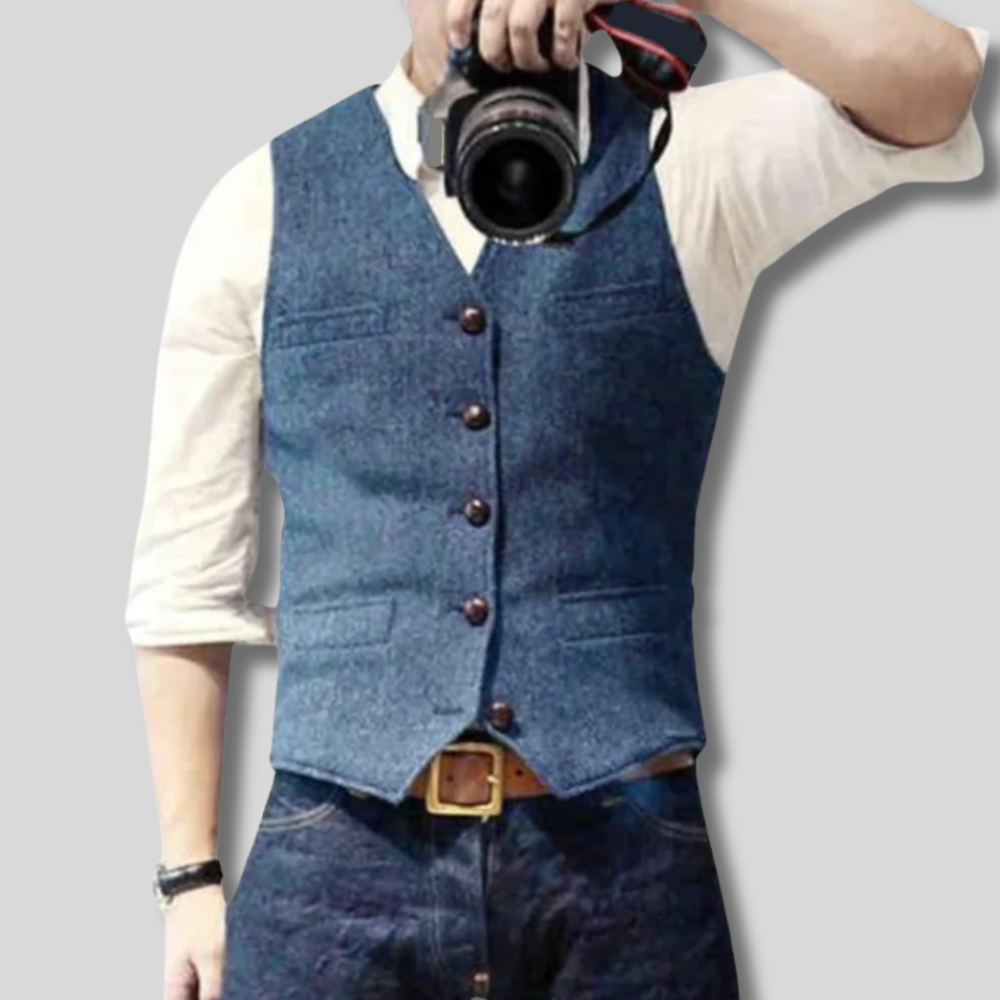 Nyoka - Timeless Men's Gilet for Everyday Style