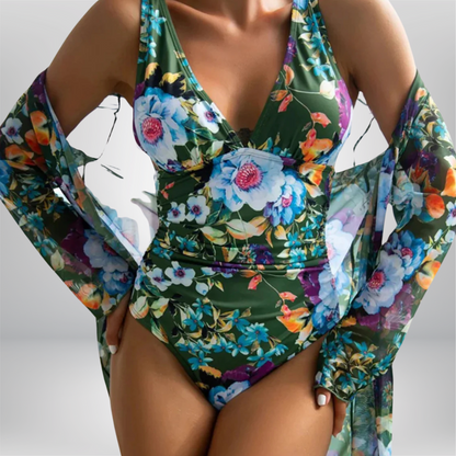 Chic Melittan Women's Summer Swimwear Ensemble