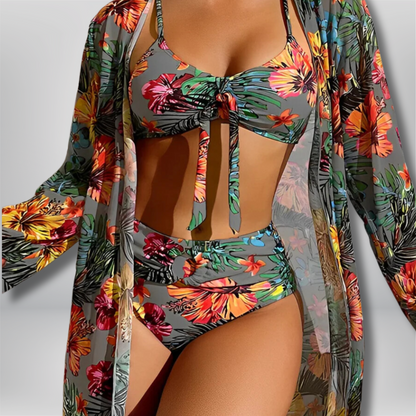 Vibrant Valeska - Chic Summer Bikini Set