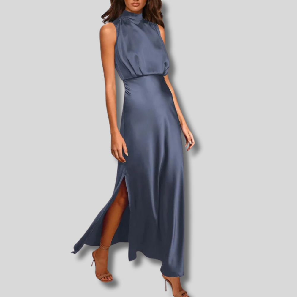 Thea - Chic Women's Dress with Stylish Slit