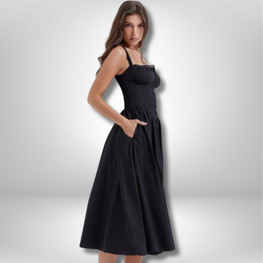 Leah - Chic and Stylish Midi Dress