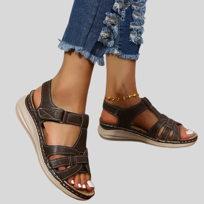 Julia - Stylish and Comfortable Leather Sandals for Women