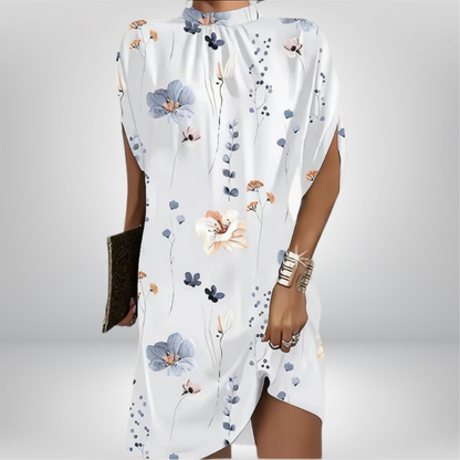 Blanca - Chic Batwing Sleeve Dress for Effortless Style