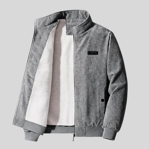 Chic Retro Ribbed Velvet Jacket by Dairy