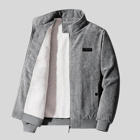 Chic Retro Ribbed Velvet Jacket by Dairy